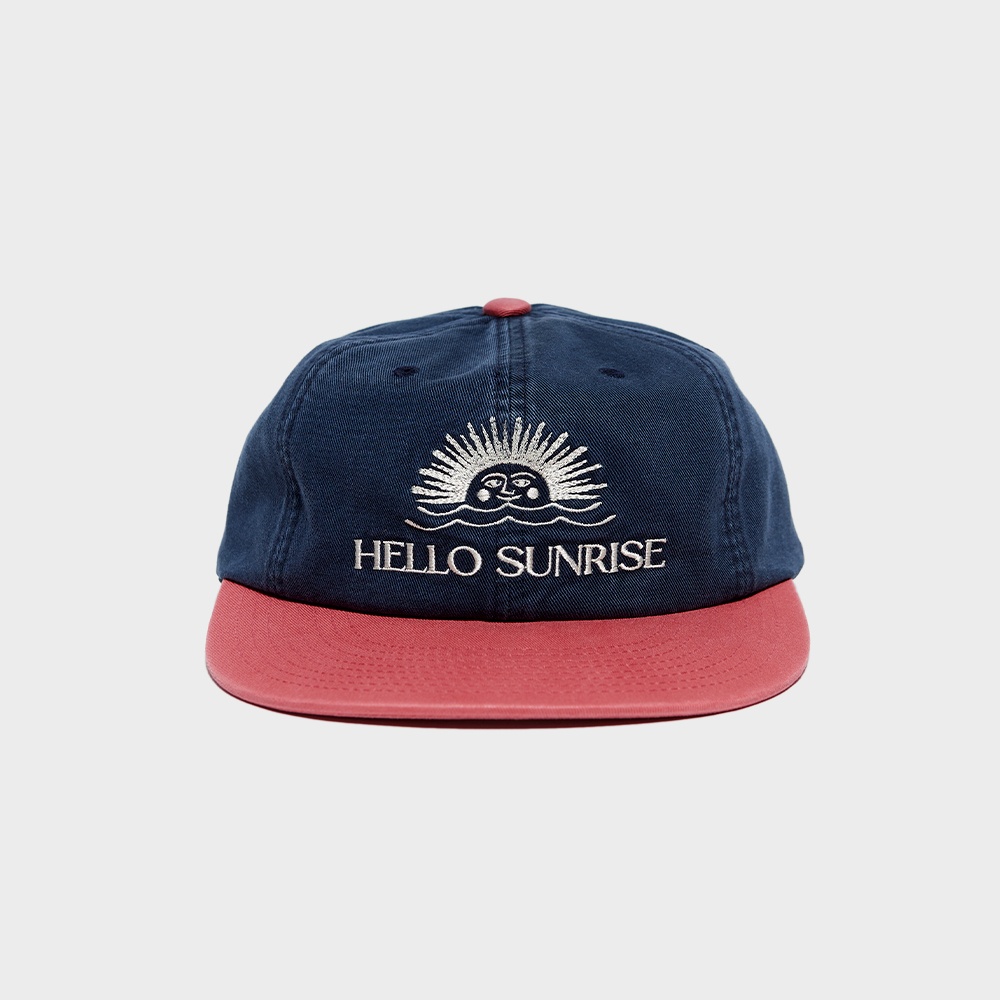 Two Tone Washed OG Logo Cap (Navy / VTG Red) - 감도 깊은 취향